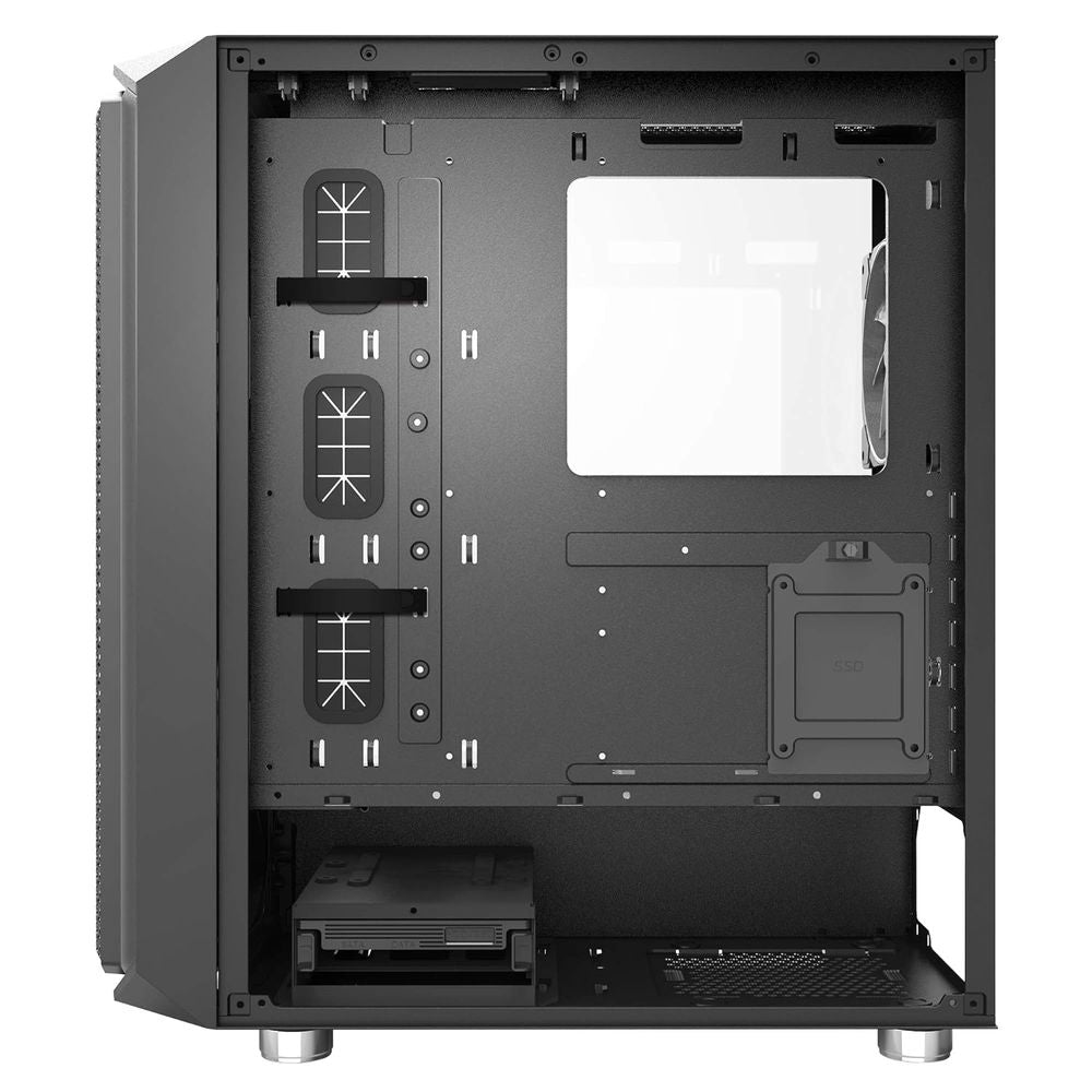 MONTECH Air X ARGB EATX Mid Tower Cabinet (Black) - 3