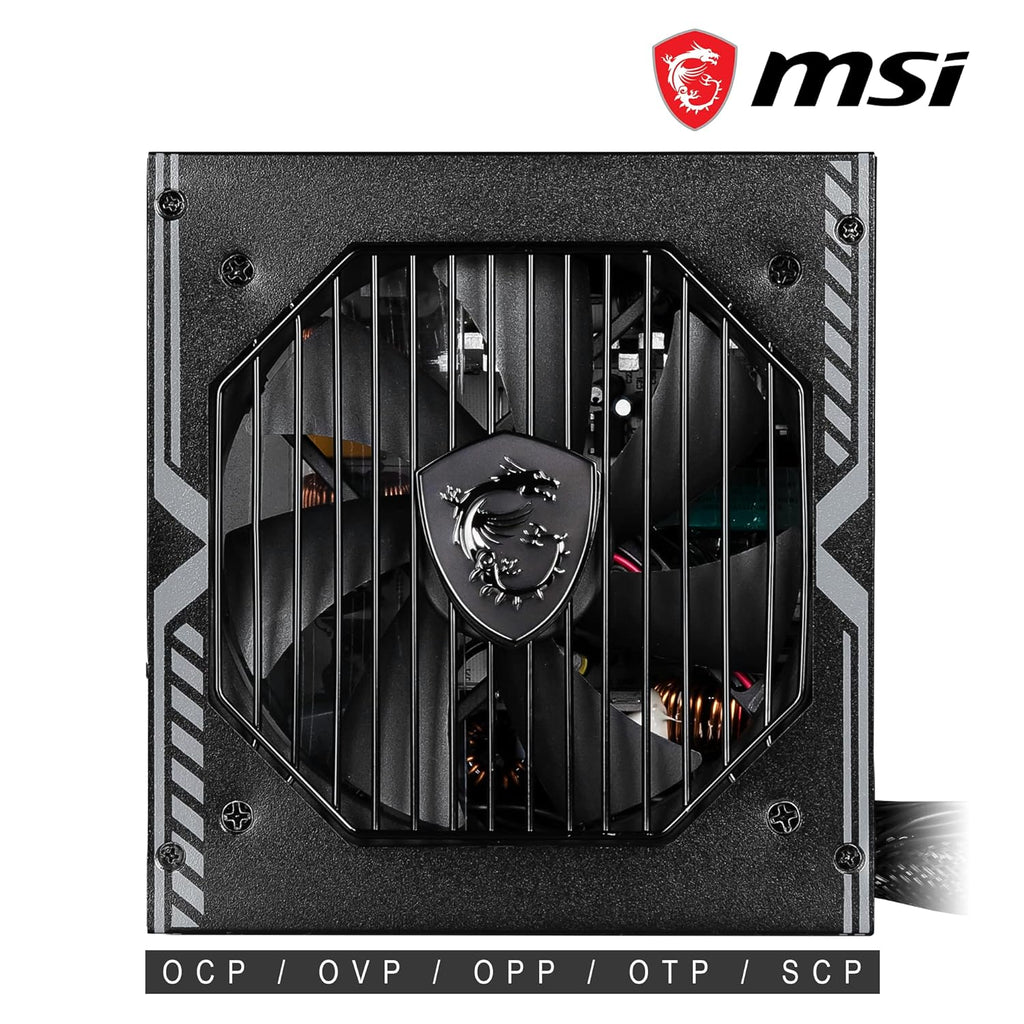 MSI 550W MAG A550BN 80 PLUS BRONZE NON MODULAR SMPS – TechCure India
