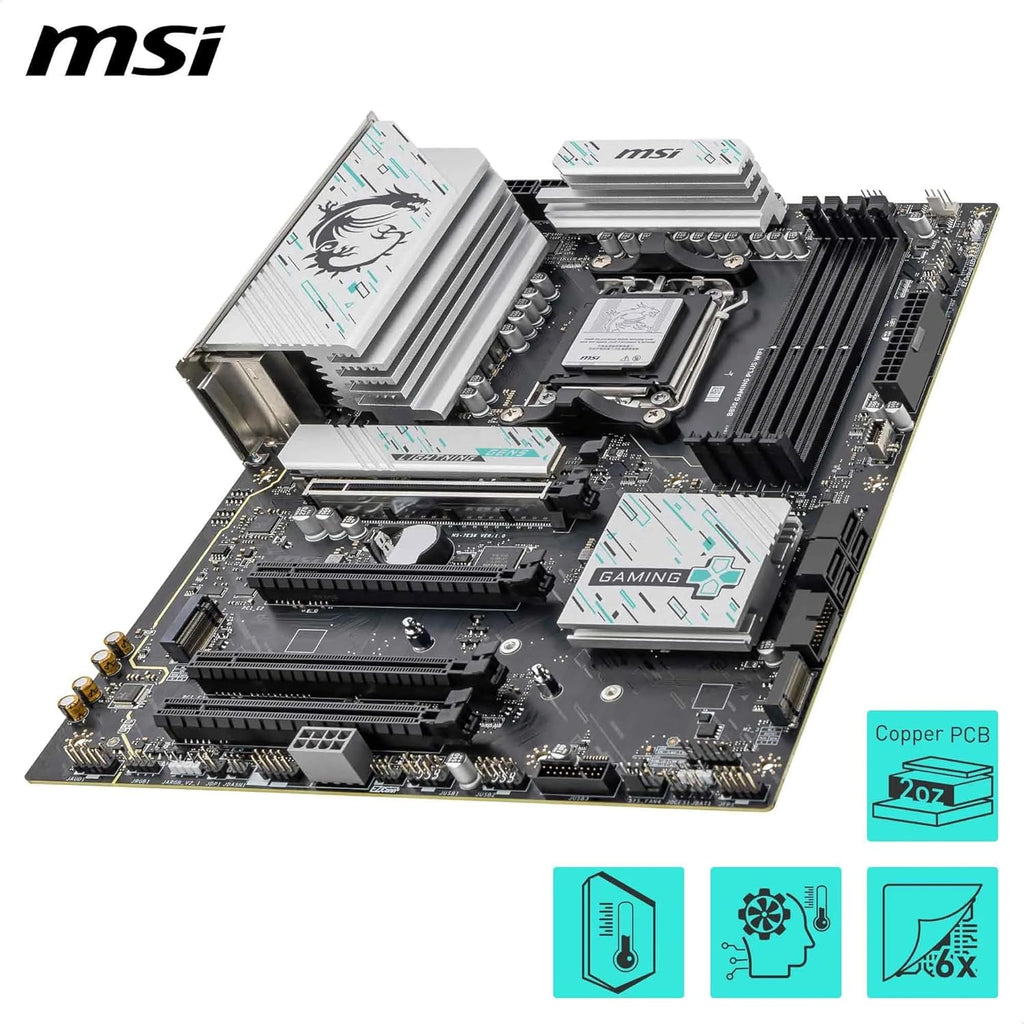 MSI B850 GAMING PLUS WIFI MOTHERBOARD – TechCure India