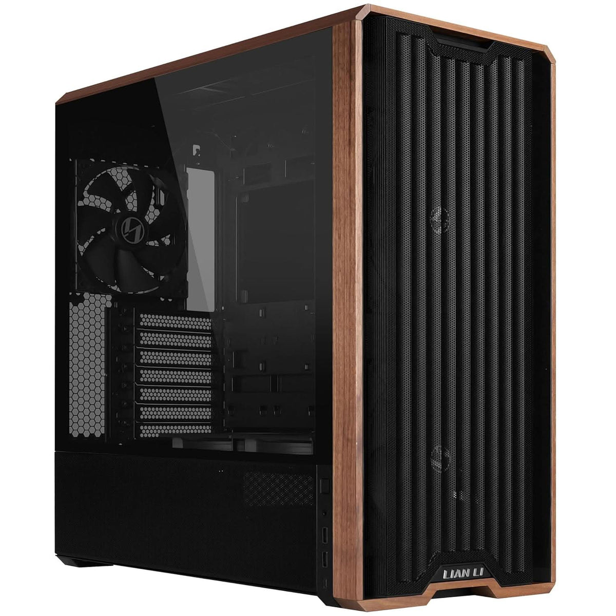LIAN LI LANCOOL 217 MID-TOWER GAMING CABINET - BLACK ( G99.LAN217X.IN) – TechCure India