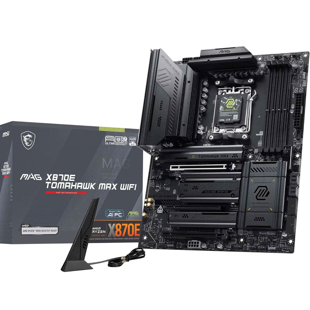 MSI MAG X870E Tomahawk MAX WIFI7 ATX Motherboard – TechCure India