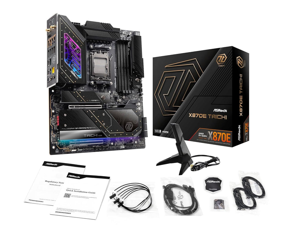 ASROCK X870E TAICHI MOTHERBOARD – TechCure India