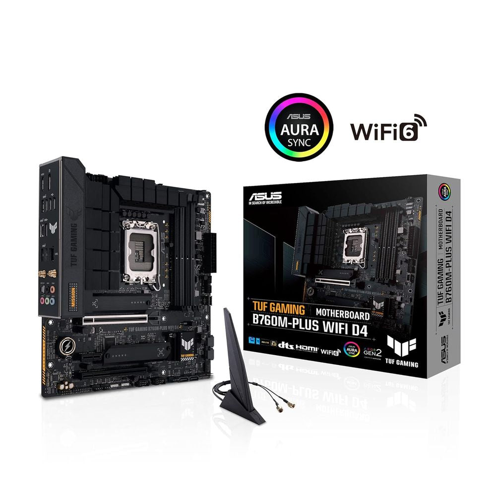 ASUS TUF Gaming B760M-E DDR4 Intel Motherboard - 3