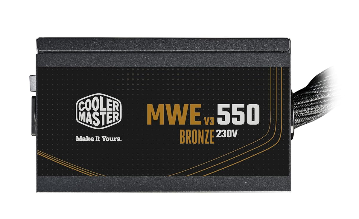 COOLER MASTER MWE 550 V3 ATX 3.1 80 PLUS BRONZE SMPS – TechCure India