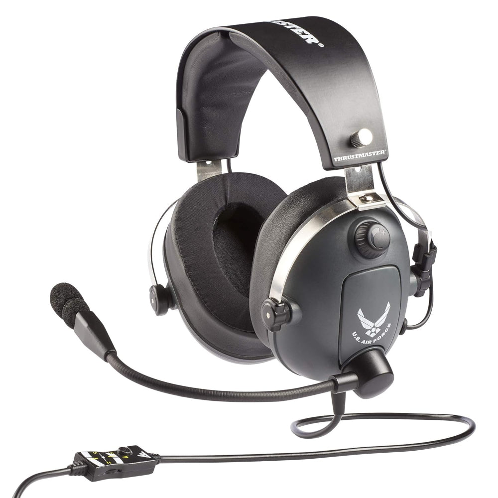 THRUSTMASTER T-Flight U.S. Air Force Edition Wired 3.5mm Gaming Headphones ( Black ) – TechCure India