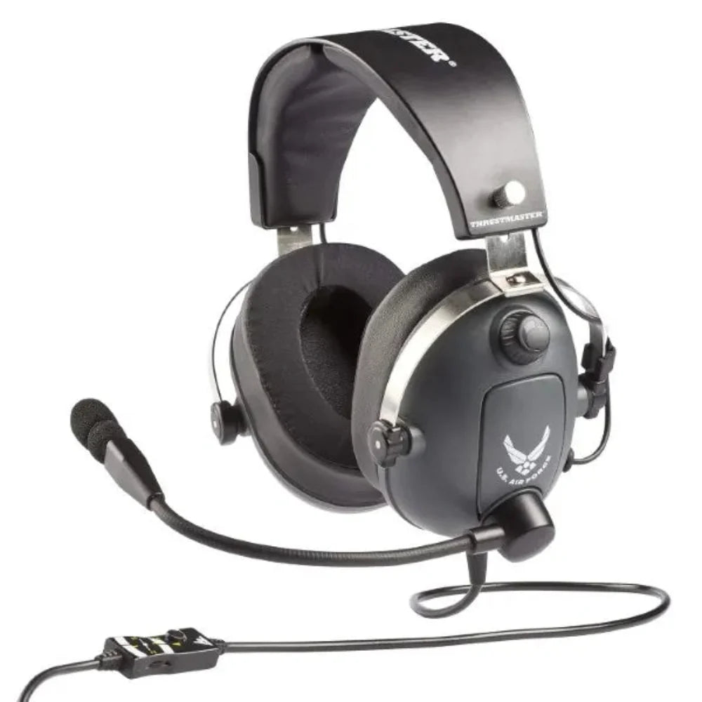 THRUSTMASTER T. Flight Wired Gaming Headset With AirForce Edition Game Over Ear Grey – TechCure India