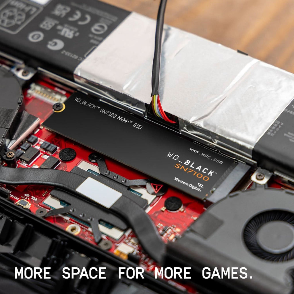 WESTERN DIGITAL BLACK SN7100 NVME 2TB PCIE GEN 4 NVME M.2 SSD WDS200T4X0E-00CJA0 – TechCure India