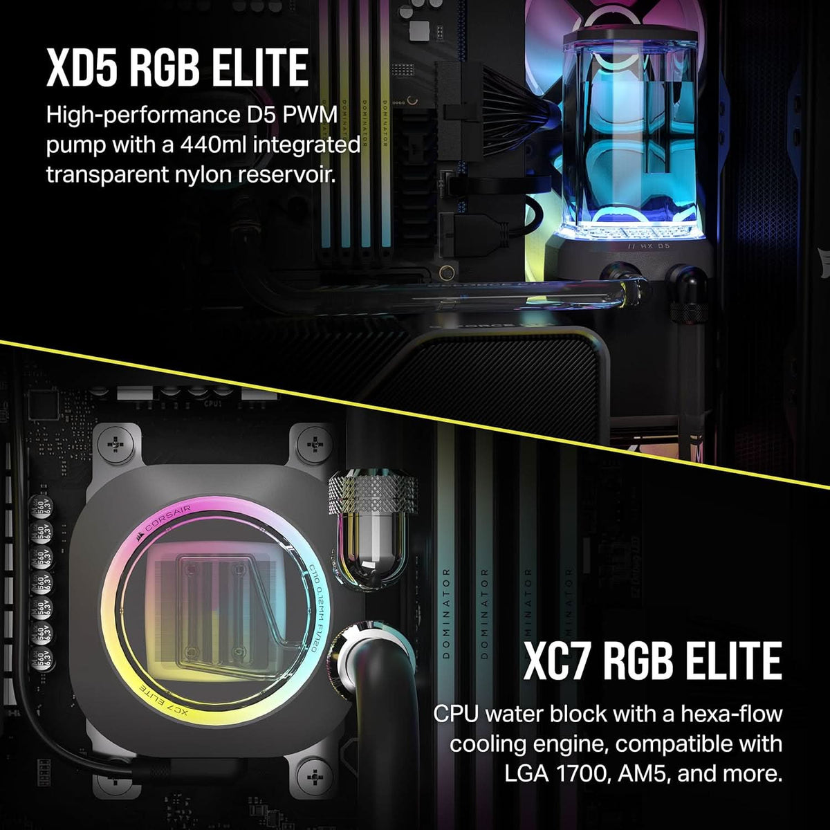 CORSAIR Hydro X Series iCUE Link XH405i Custom Cooling Kit – TechCure India