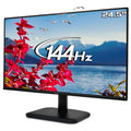 Acer EK251Q P6 24.5 Inch Full HD IPS LED Monitor | 144Hz Refresh Rate | 1ms VRB | AMD FreeSync | ZeroFrame Design | sRGB 99% | Flicker-Less & BlueLightShield | HDMI & VGA | Tilt Adjustable, Black – TechCure India