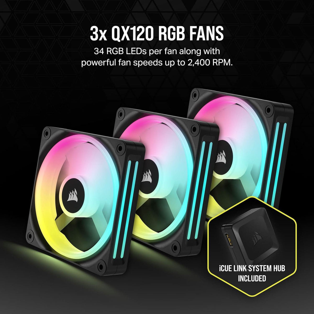 CORSAIR Hydro X Series iCUE Link XH405i Custom Cooling Kit – TechCure India