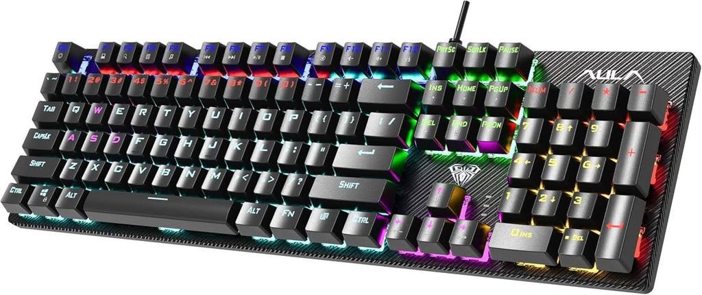 AULA S2022 BLACK MECHANICAL GAMING KEYBOARD – TechCure India