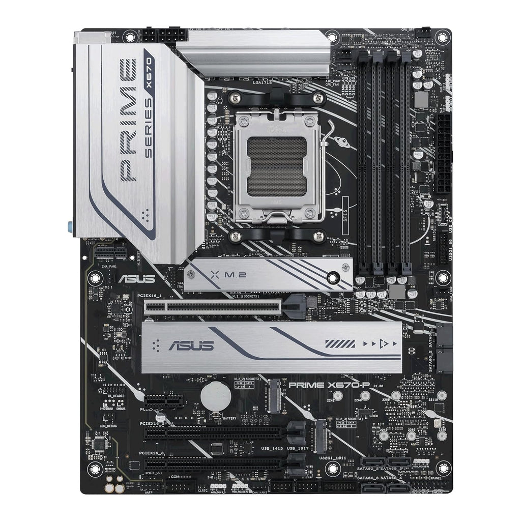 ASUS PRIME X670 P-CSM AMD AM5 MOTHERBOARD – TechCure India