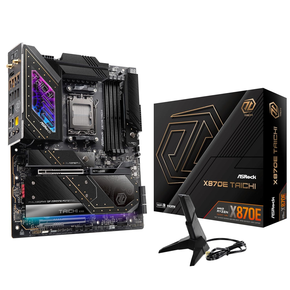 ASROCK X870E TAICHI MOTHERBOARD – TechCure India