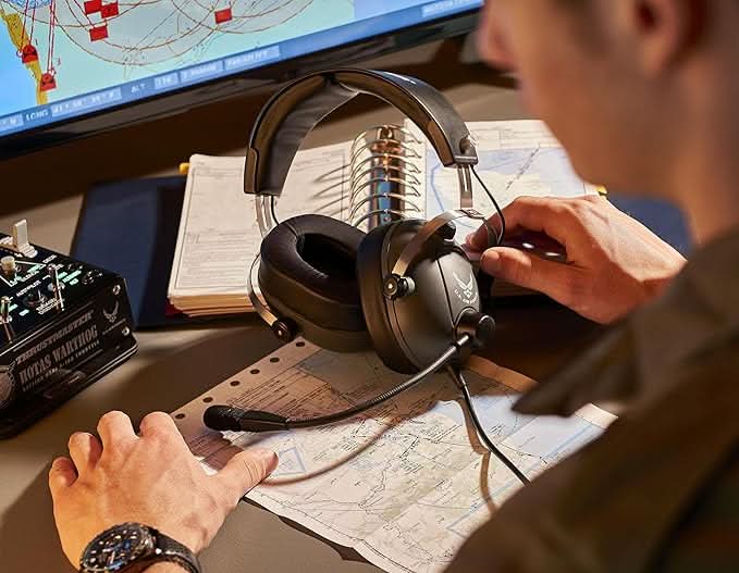 ThrustMaster T-Flight US Air Force Edition Gaming Headset – TechCure India