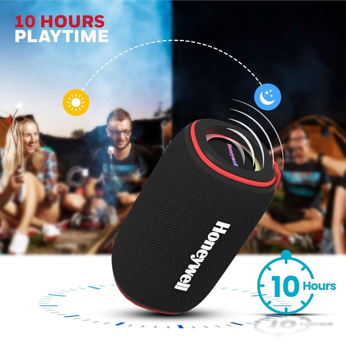 HONEYWELL SUONO P400 15W 5.3 BLUETOOTH SPEAKER BLACK – TechCure India