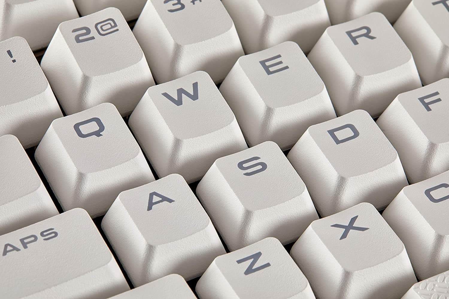 CORSAIR Gaming PBT Double shot Keycaps Full 104/105-Keyset ( White ) - 2