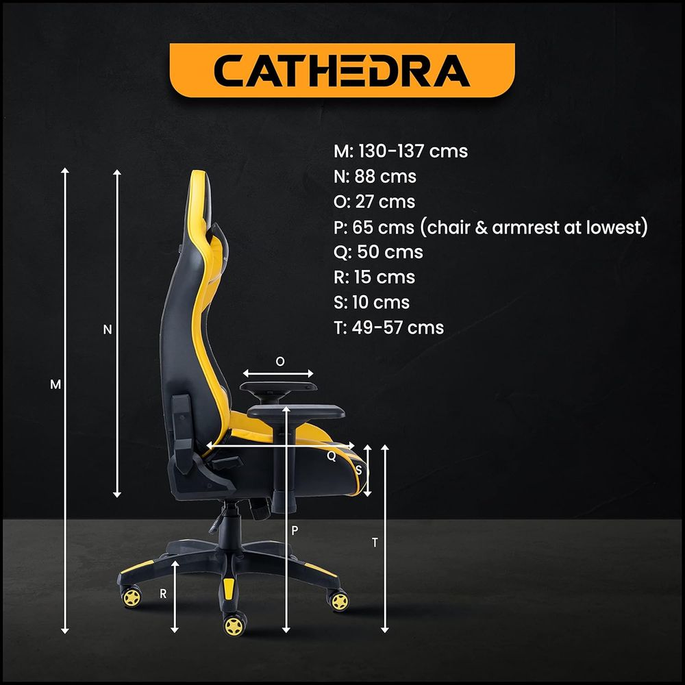COSMIC BYTE CB-GC-03 Cathedra Gaming Chair - 3