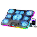 CLAW Storm Pro A21 RGB Laptop Cooling Pad ( Black ) ( With LCD Display ) – TechCure India