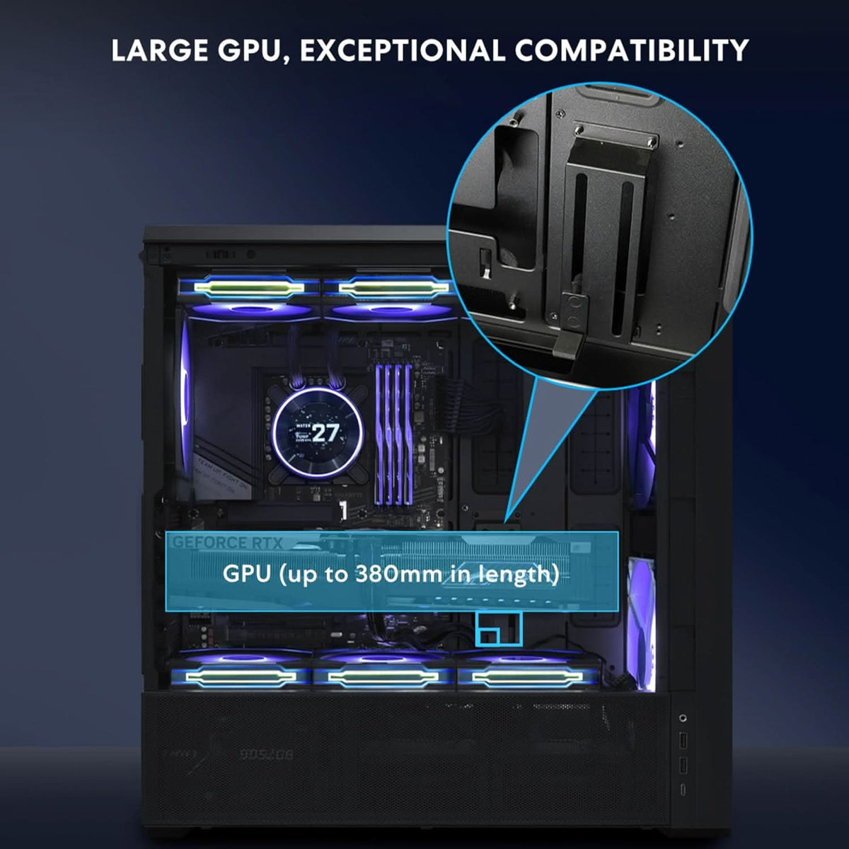 Lian Li LANCOOL 217 INF Infinity Mirror Computer Case – TechCure India