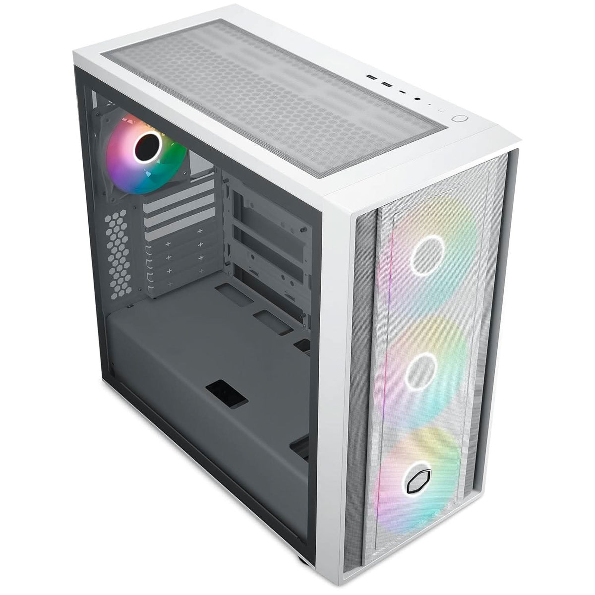 COOLER MASTER MASTERBOX MB600 MID-TOWER CABINET WHITE – TechCure India