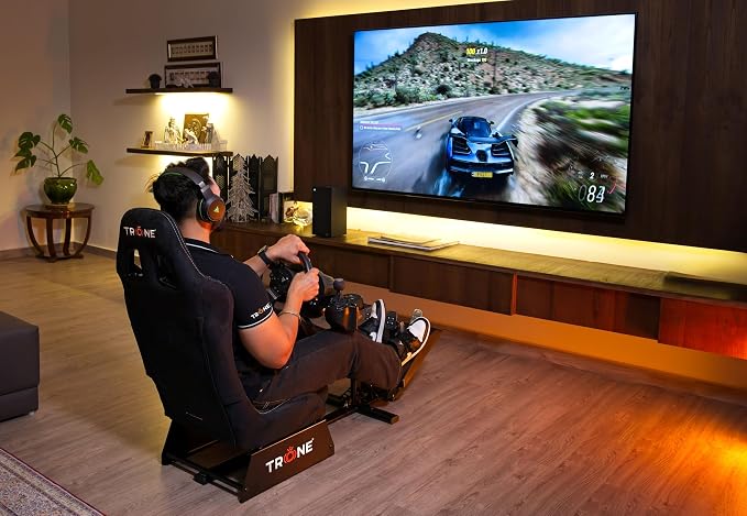 TRONE RS-1 Premium Ergonomic Race-Driving Seat for Immersive Gaming – TechCure India