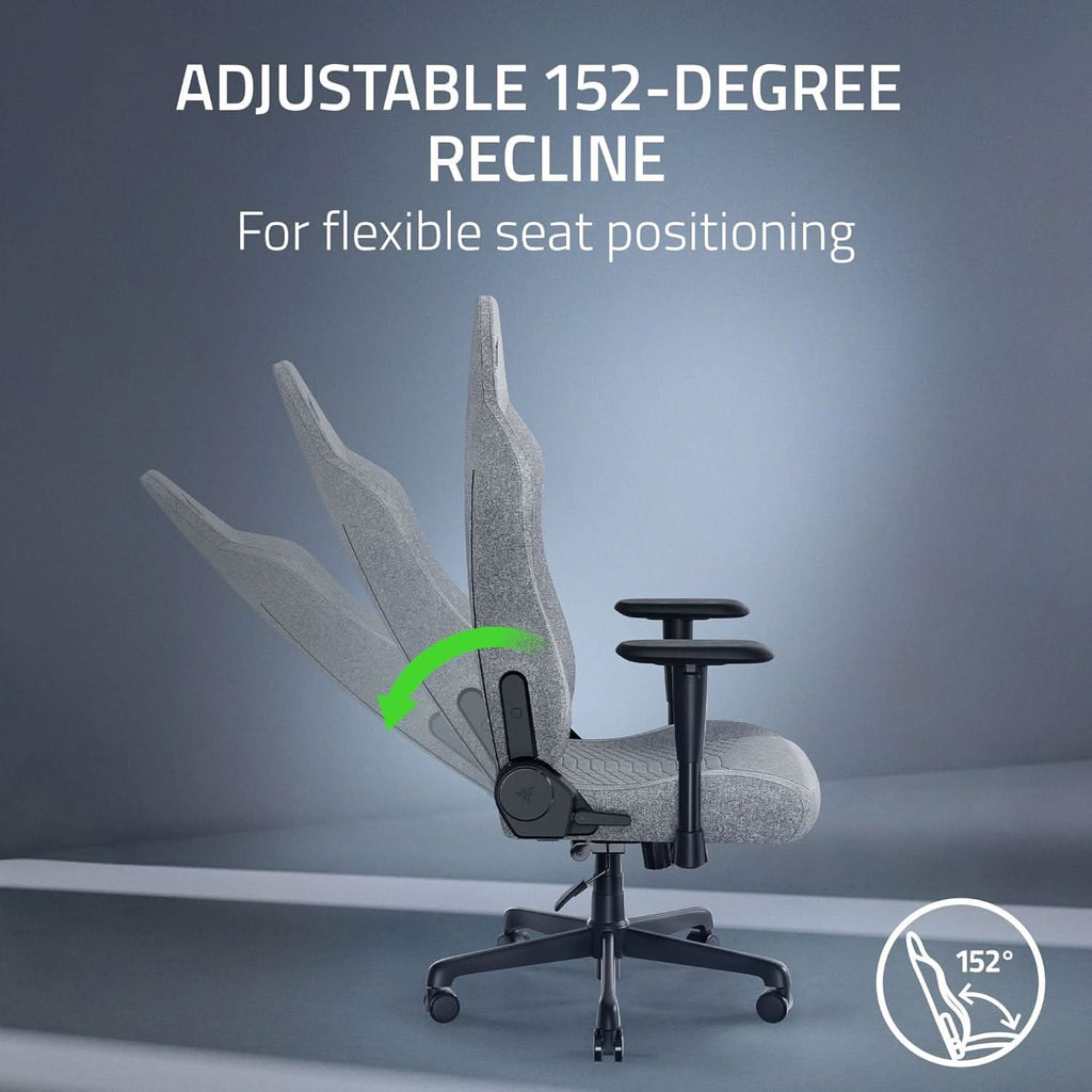 RAZER ISKUR V2 X - GAMING CHAIR - LIGHT GRAY FABRIC - RZ38-05310200-R3UA – TechCure India