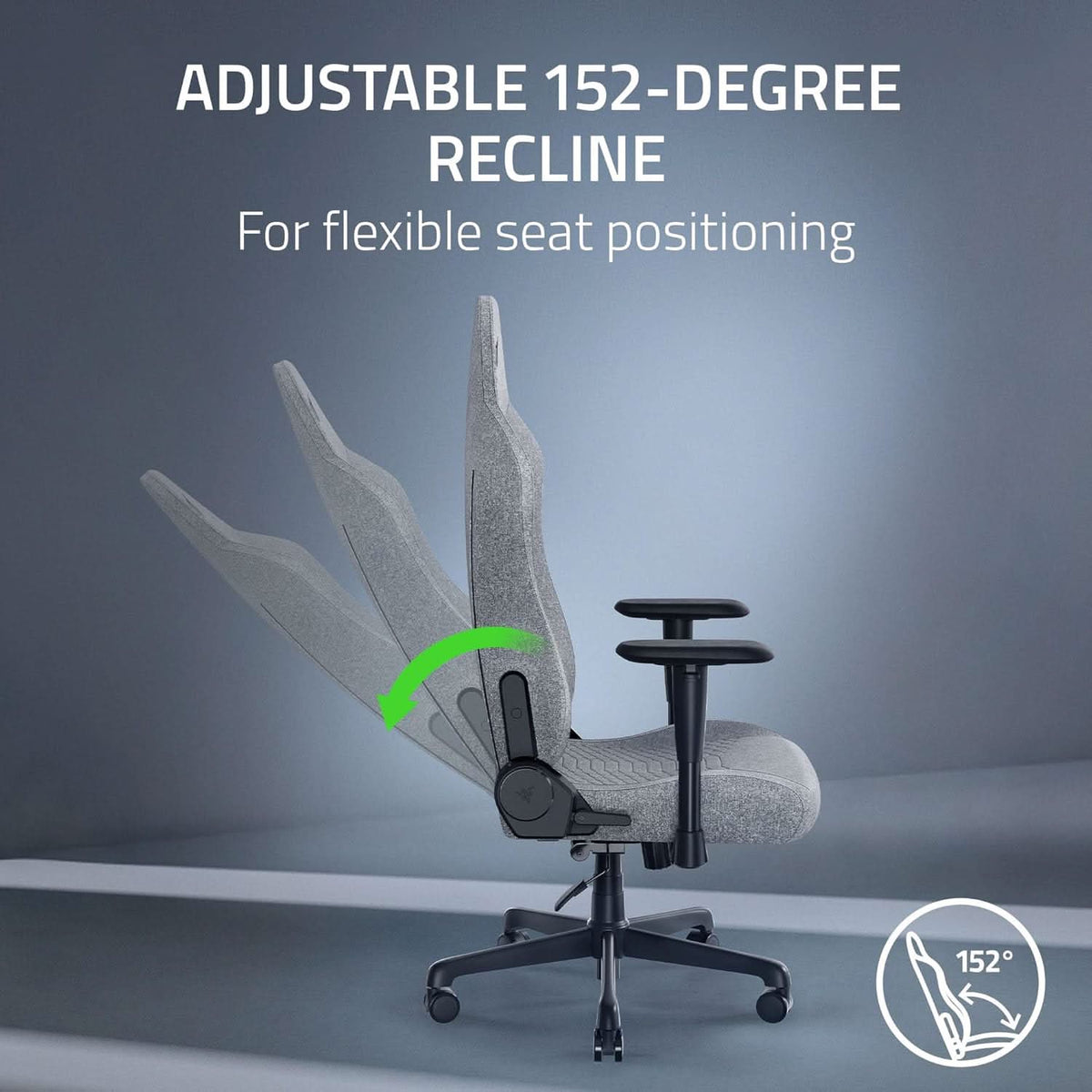 RAZER ISKUR V2 X - GAMING CHAIR - LIGHT GRAY FABRIC - RZ38-05310200-R3UA – TechCure India