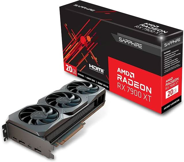 Sapphire AMD Radeon RX 7900 XT 20GB GDDR6 Gaming Graphics Card – TechCure India