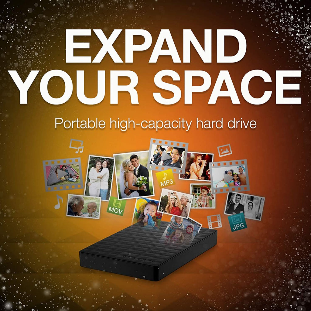 SEAGATE EXPANSION 2TB EXTERNAL HDD – TechCure India