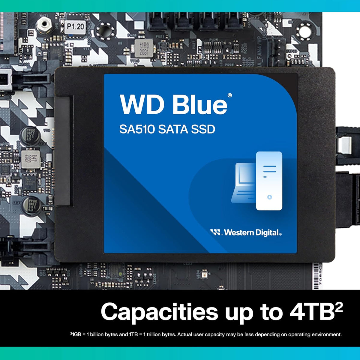WESTERN DIGITAL BLUE SATA 2TB,(WDS200T3B0A) – TechCure India