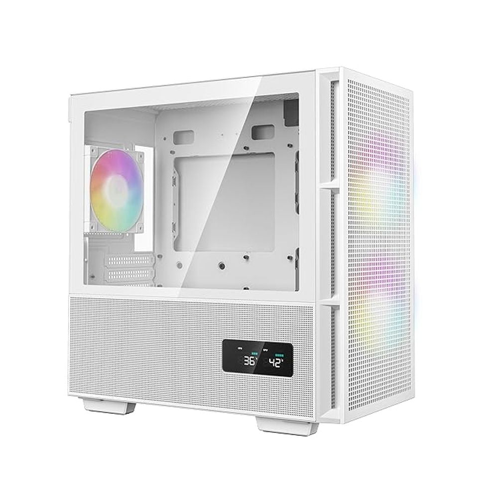 DEEPCOOL CH360 Digital ARGB ATX Mid Tower Cabinet (White) - 5