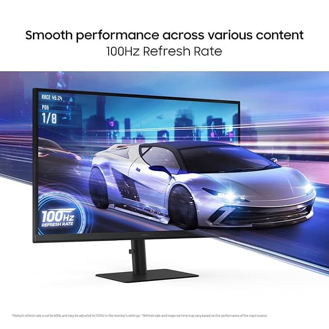 Samsung 27 Inch IPS 2K QHD Height Pivot Adjustable Stand Monitor – TechCure India
