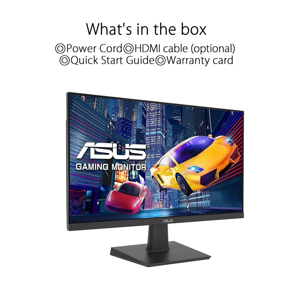 ASUS VA24EHF 24 Inch FHD 100Hz IPS Panel 100% SRGB 1MS Freesync IPS Gaming Monitor - 2