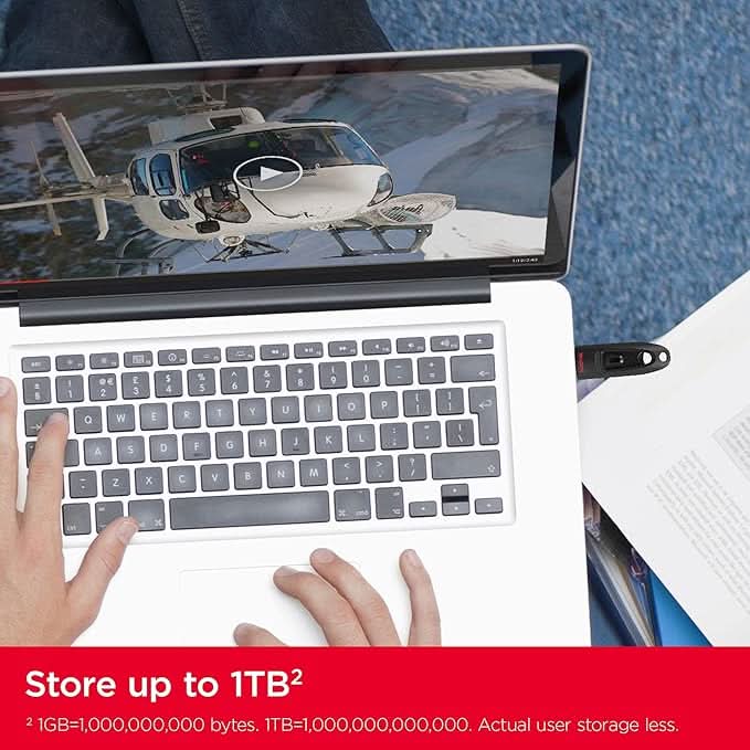 SanDisk Ultra 64GB, USB 3.0, Flash Pendrive Black – TechCure India