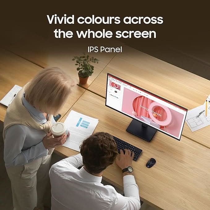 Samsung 27 Inch IPS Panel FHD S3 Flat Monitor – TechCure India