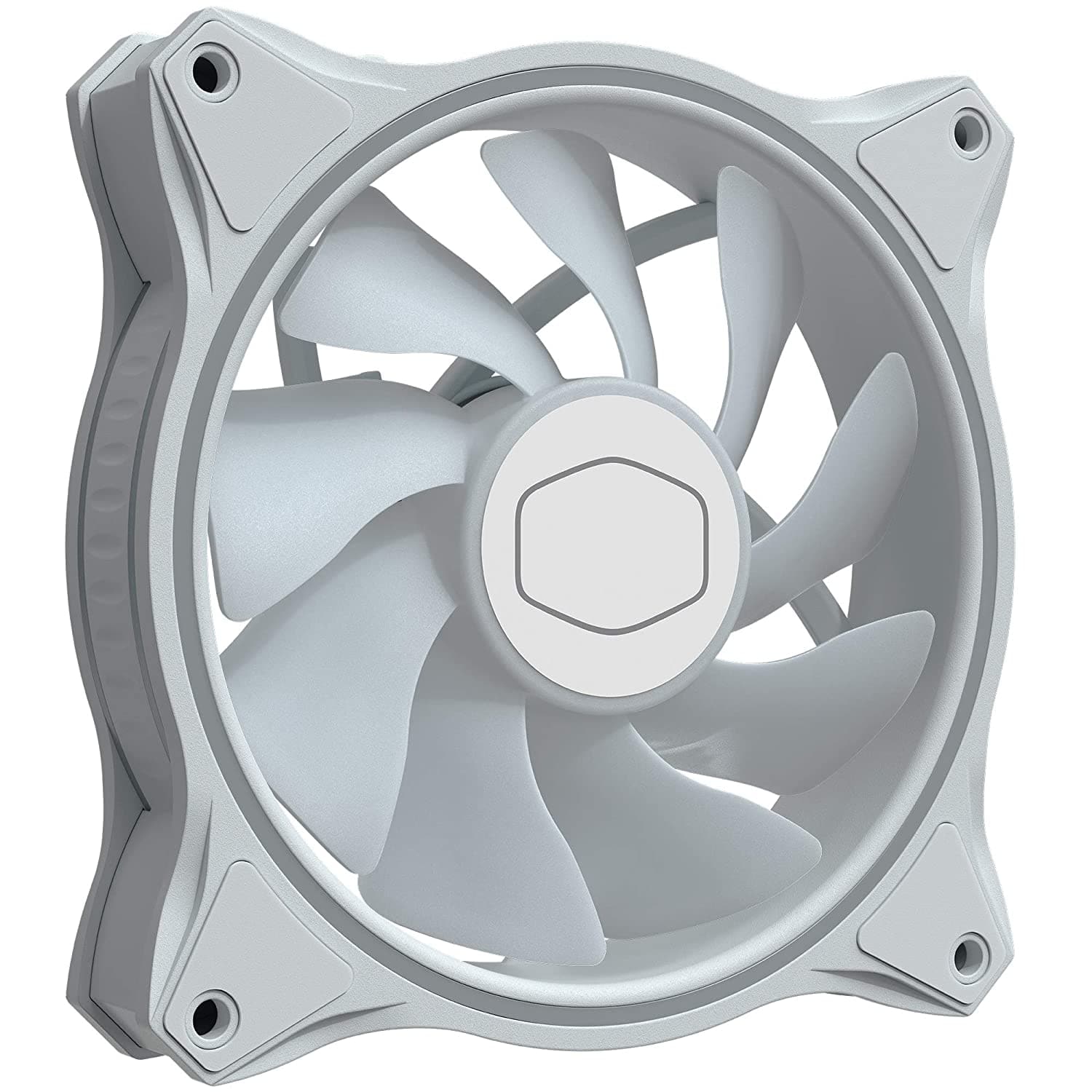 COOLER MASTER MasterFan MF120 Halo ARGB Cabinet Fans ( White ) ( Single Pack ) - 2