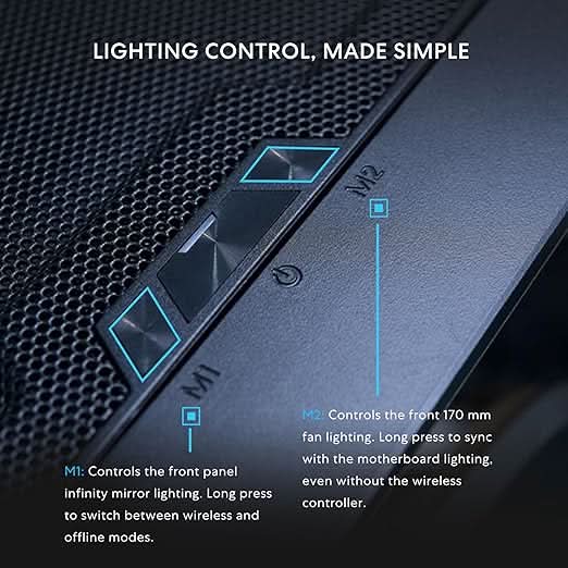 Lian Li LANCOOL 217 INF Infinity Mirror Computer Case – TechCure India