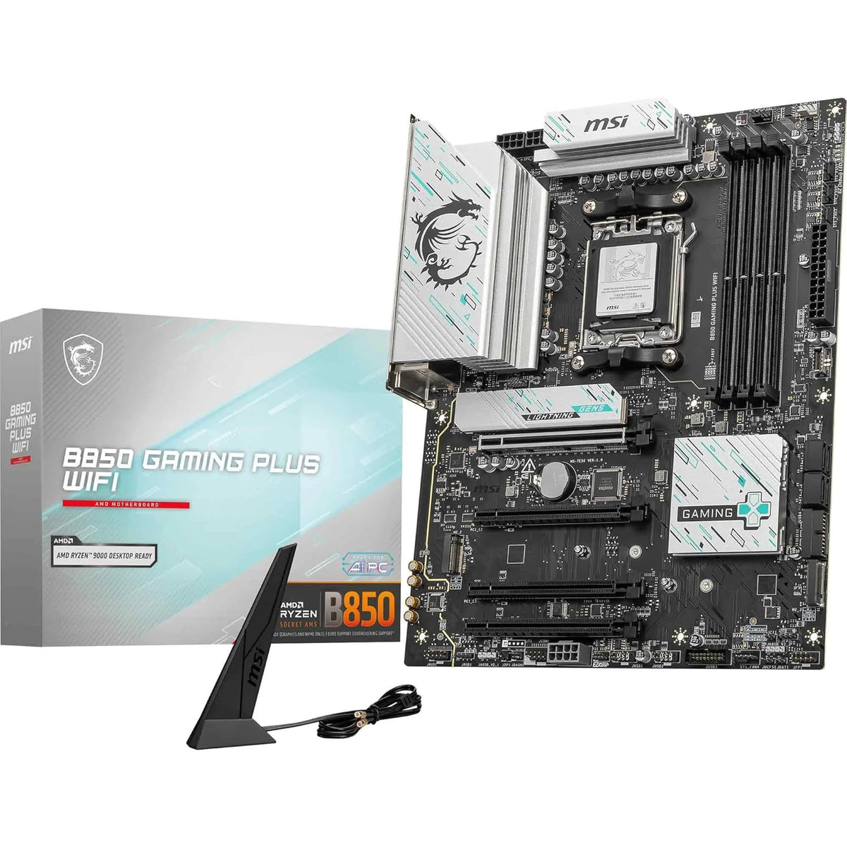 MSI B850 GAMING PLUS WIFI MOTHERBOARD – TechCure India