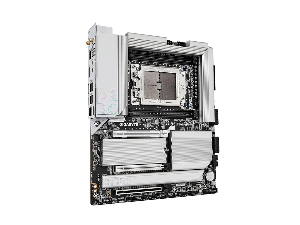 GIGABYTE TRX50 AERO D STR5 E-ATX MOTHERBOARD (TRX50-AERO-D) – TechCure India