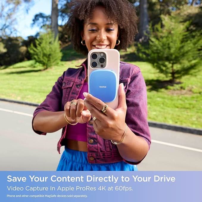 SanDisk 1TB Creator Phone SSD - Up to 1,000 MB/s E62 – TechCure India