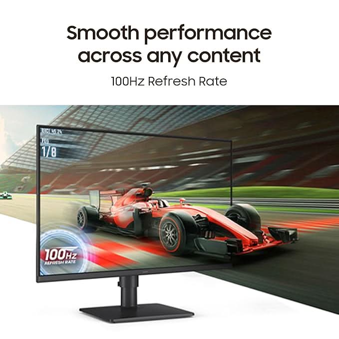 Samsung Essential Series S4 27 Inch FHD IPS Panel, Flat Monitor – TechCure India