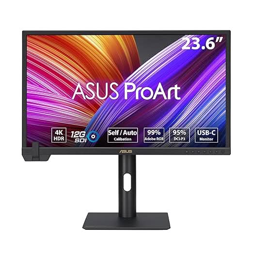 ASUS ProArt Display 24Inch 4K 12G SDI HLG Professional Monitor – TechCure India