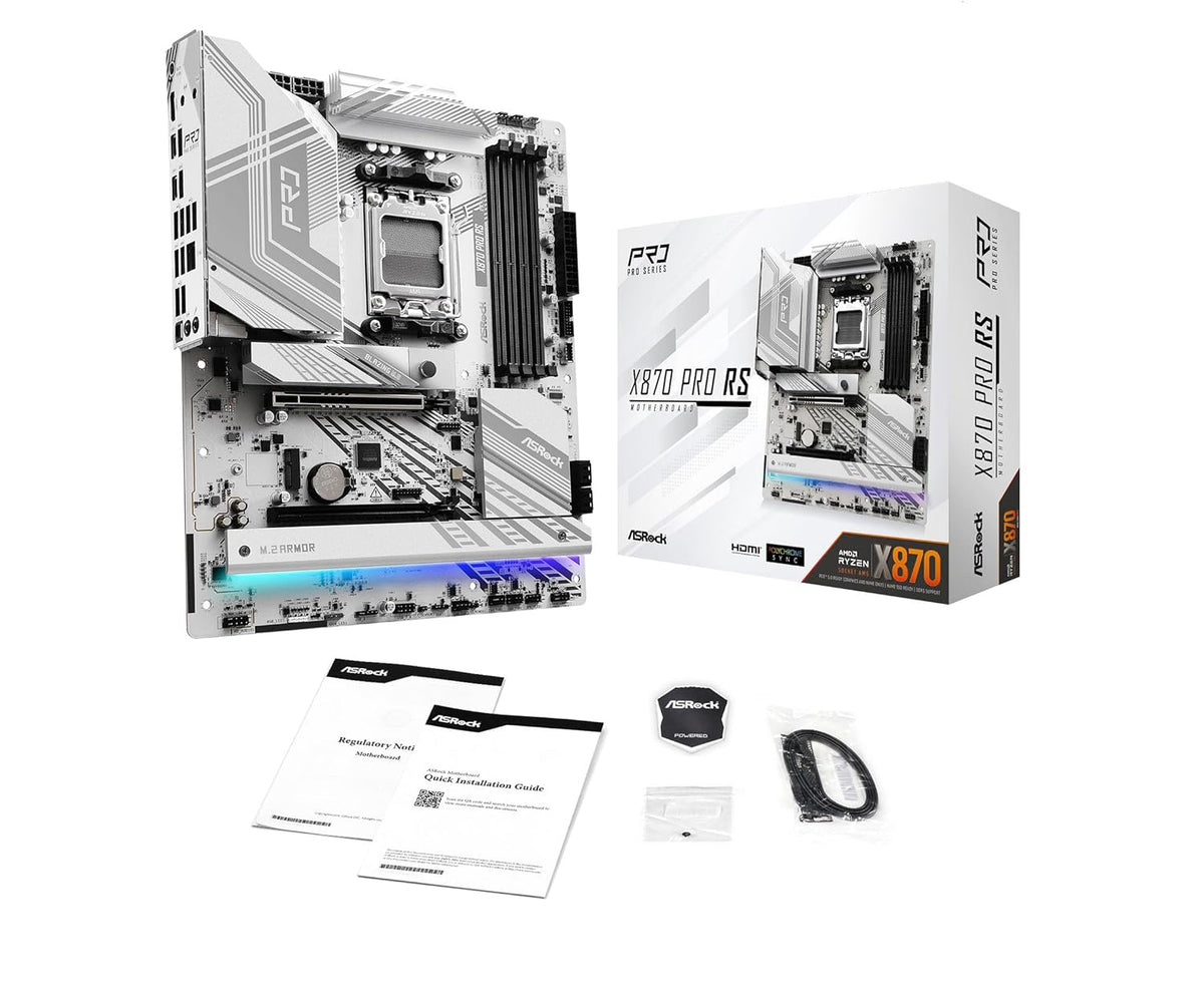ASROCK X870 PRO RS WIFI MOTHERBOARD – TechCure India