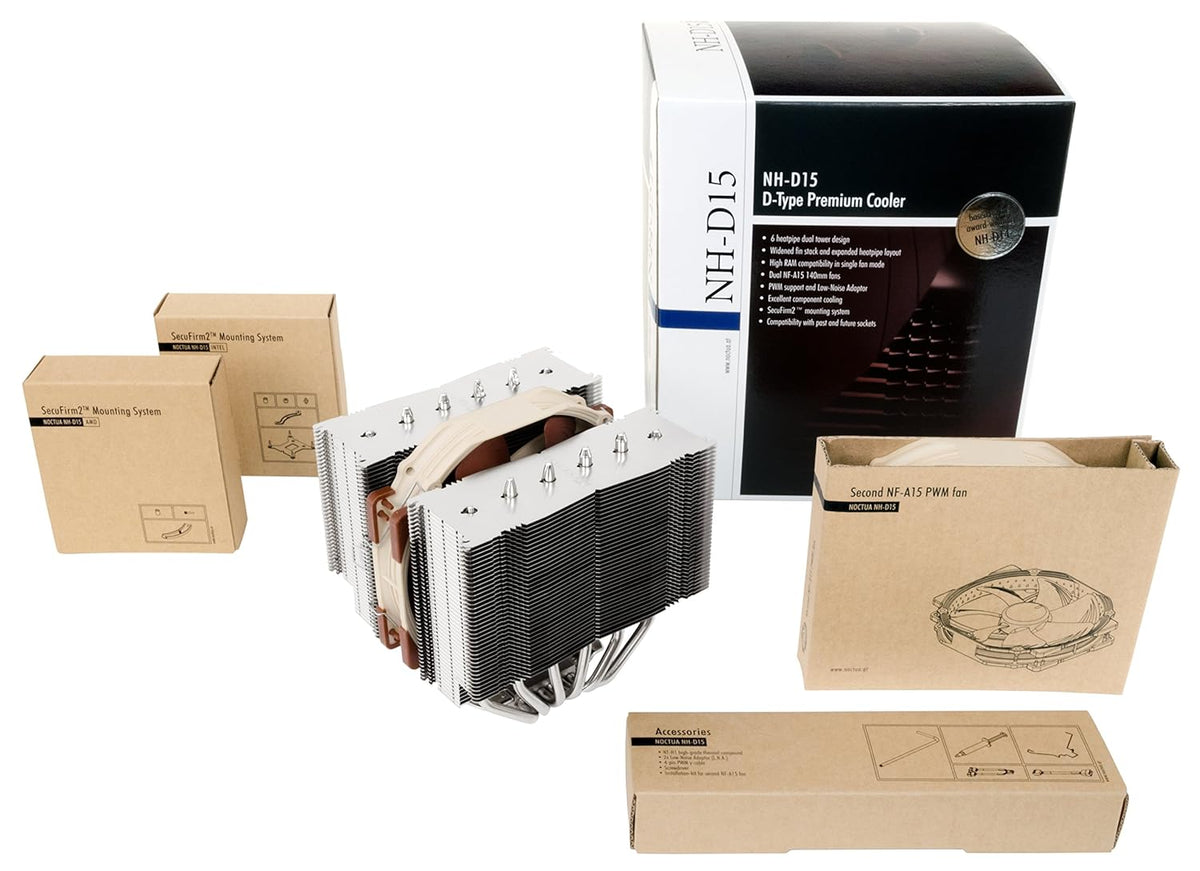 NOCTUA NH-D15 CPU AIR COOLER – TechCure India