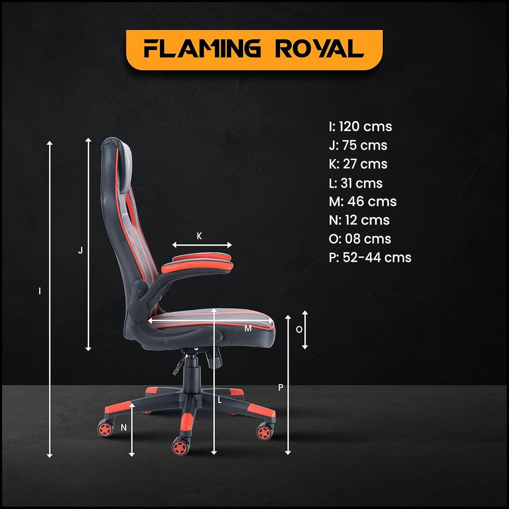 COSMIC BYTE CB-GC-01 Flaming Royale Gaming Chair - 4
