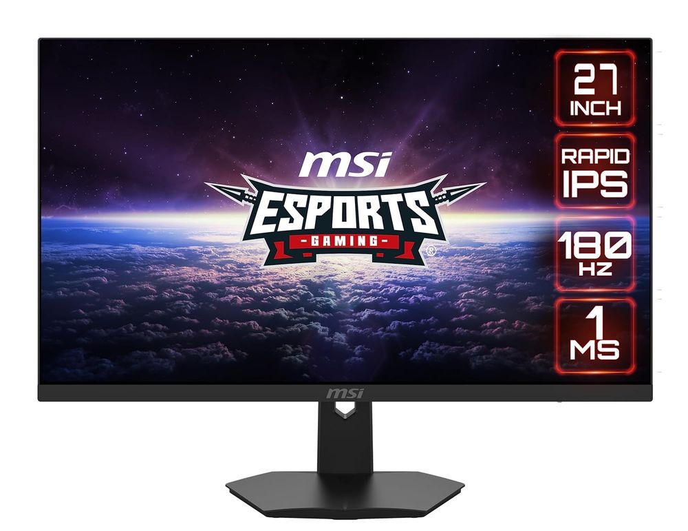 MSI G274F 27 Inch FHD 180Hz IPS Panel 134% SRGB 1MS NVIDIA Gsync IPS Gaming Monitor - 2