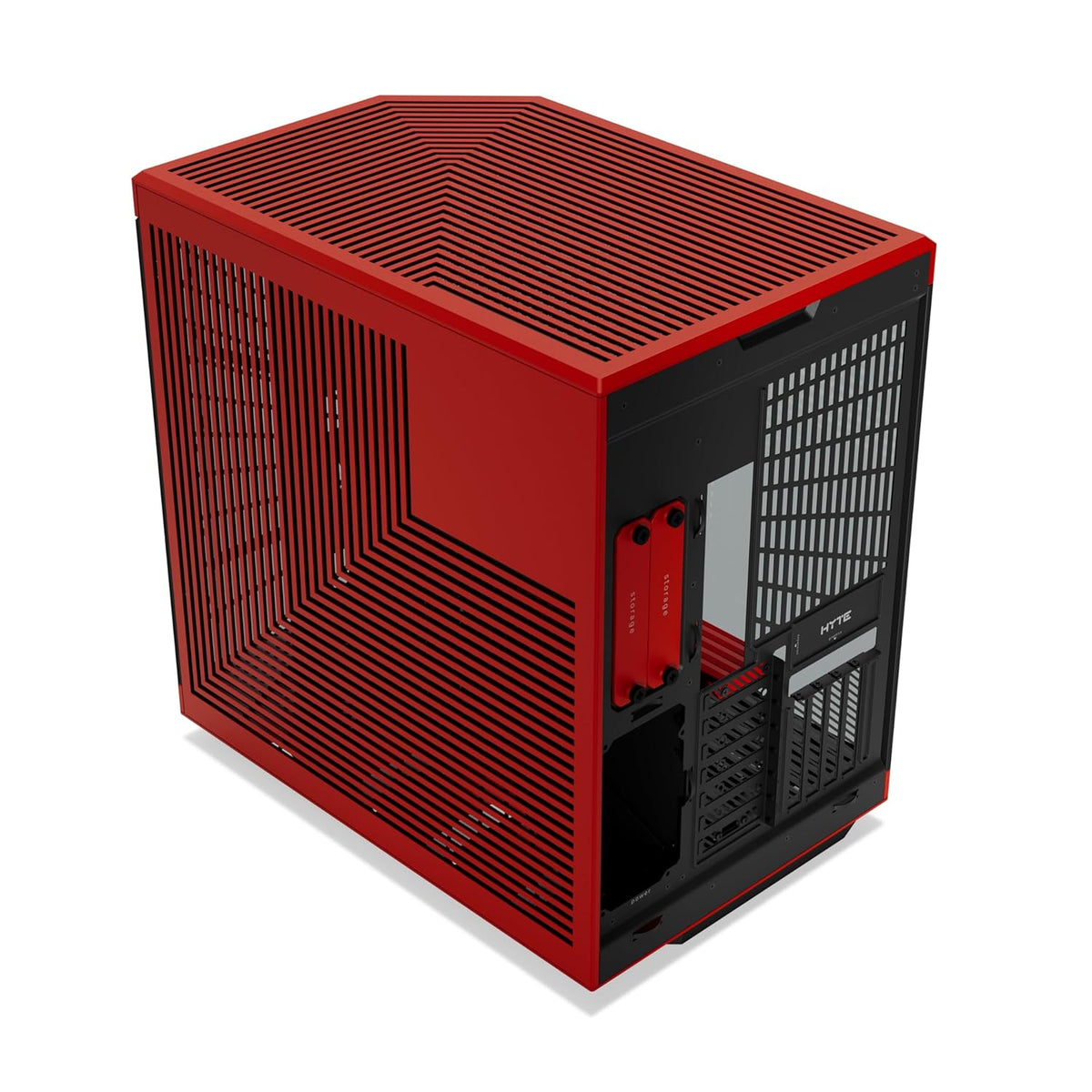HYTE Y70 (E-ATX) MID TOWER CABINET (BLACK AND RED) CS-HYTE-Y70-BR – TechCure India