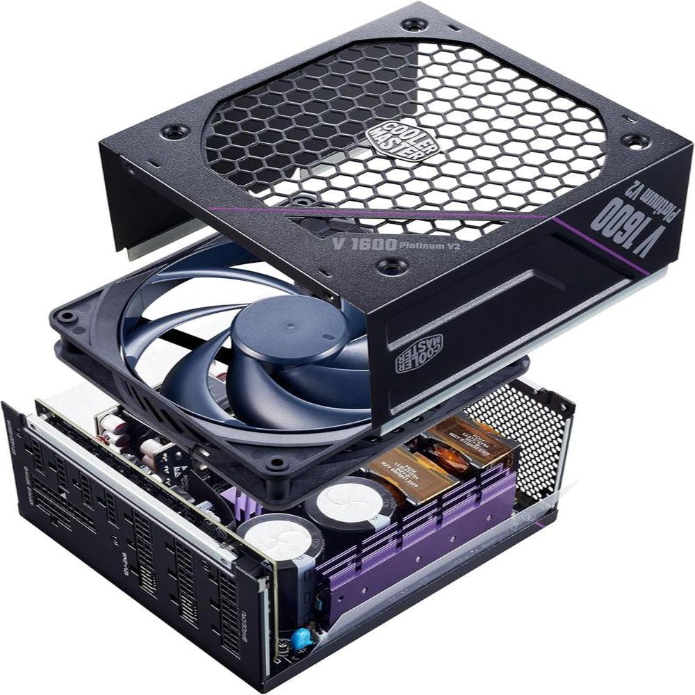 COOLER MASTER V 1600W V2 80+ Platinum Fully Modular ATX 3.1 Power Supply - 3
