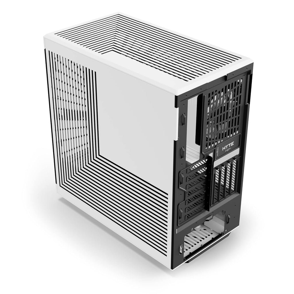 HYTE Y40 (ATX) MID TOWER CABINET (BLACK AND WHITE) CS-HYTE-Y40-BW – TechCure India