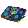 COSMIC BYTE Cyclone RGB Laptop Cooling Pad ( Black )